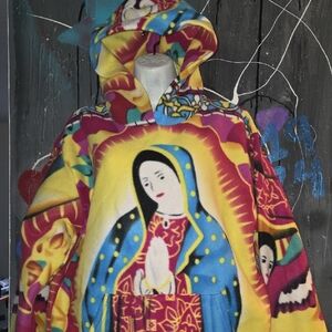 Colorful Virgin Mary Hoodie